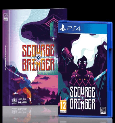 Scourge Bringer box art for Playstation 4